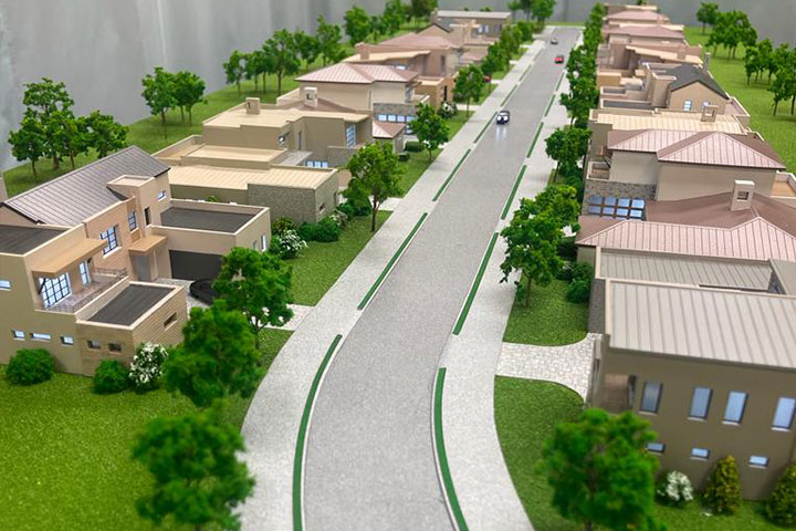 Enclave at Yaupon Scale Model